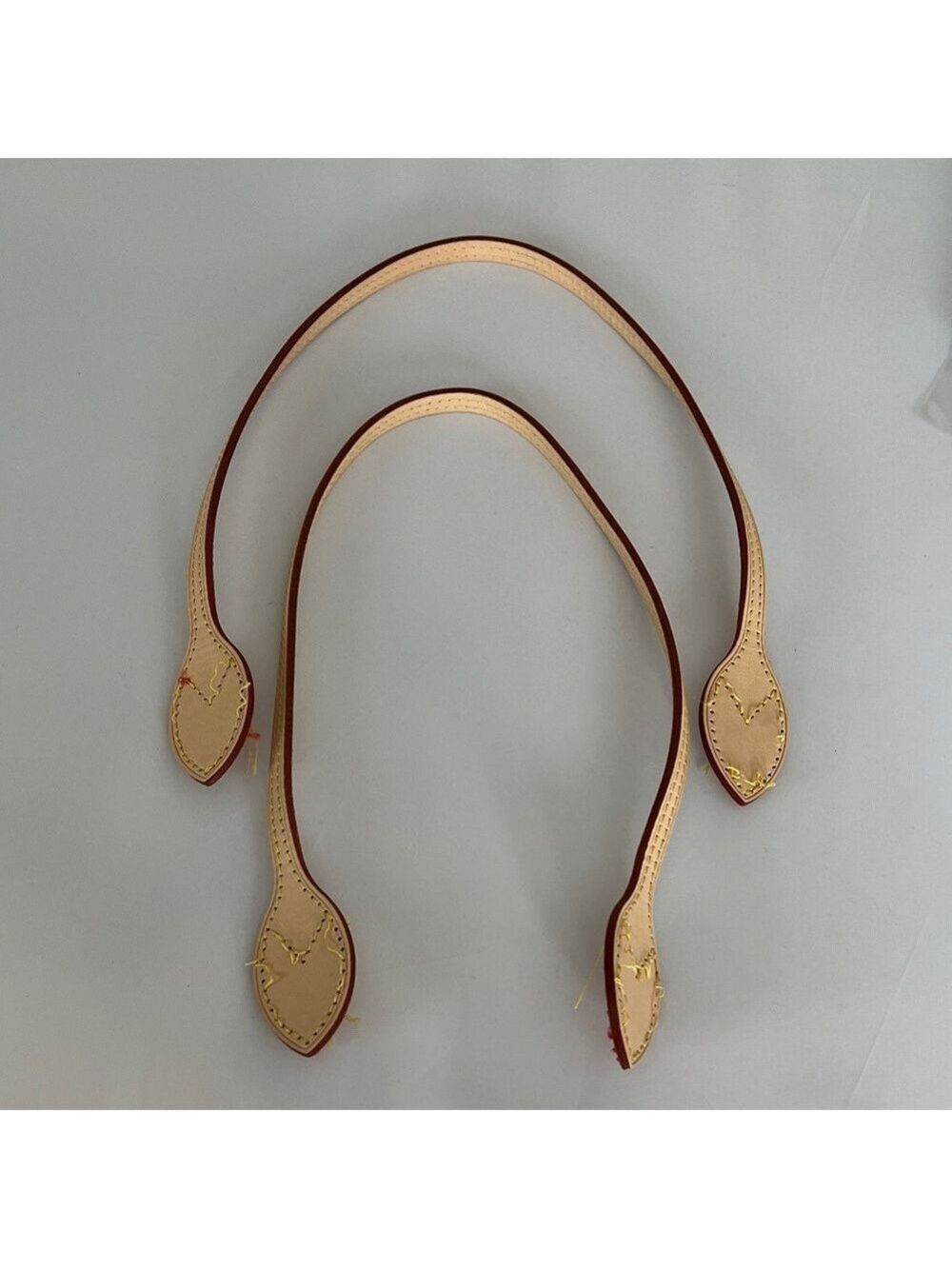 Louis Vuitton Vachetta Leather Neverfull handles